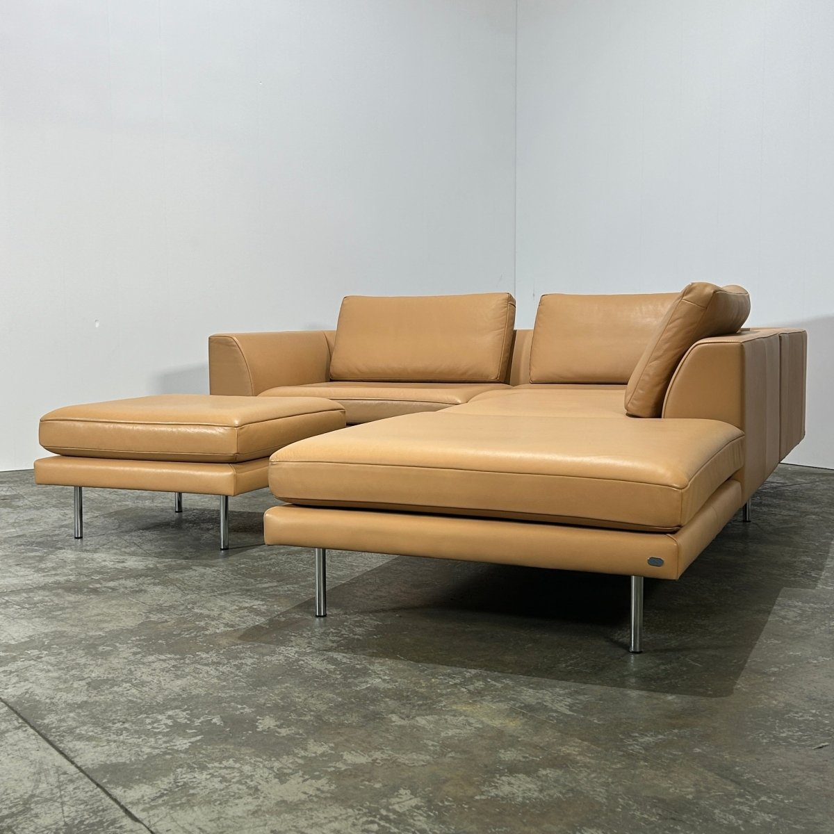 De Sede DS 570 Corner Sofa and Footstool @ REHAUS