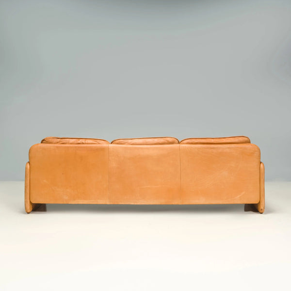 De Sede DS - 61 Cedar Brown Leather Sofa, 1972 - REHAUS - De Sede