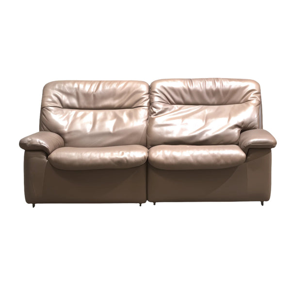 De Sede DS - 66 Brown Leather Sofa - REHAUS - De Sede