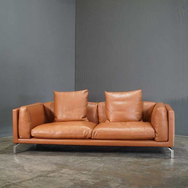 Design Within Reach Como Leather Sofa by Soressi @ REHAUS