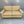 Duresta Gabrielle 2.5 - Seat Sofa - In Gold Stripe Fabric @ REHAUS