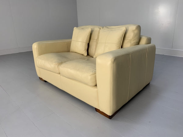Duresta Panther 2 - Seat Sofa - In Cream Leather @ REHAUS