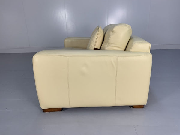Duresta Panther 2 - Seat Sofa - In Cream Leather @ REHAUS