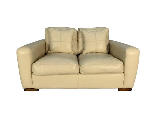 Duresta Panther 2 - Seat Sofa - In Cream Leather @ REHAUS