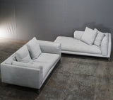 DWR Grey Como Chaise by Giorgio Soressi @ REHAUS