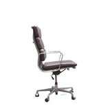 Eames Soft Pad EA219 High Back Leather Office Chair by ICF - REHAUS - ICF