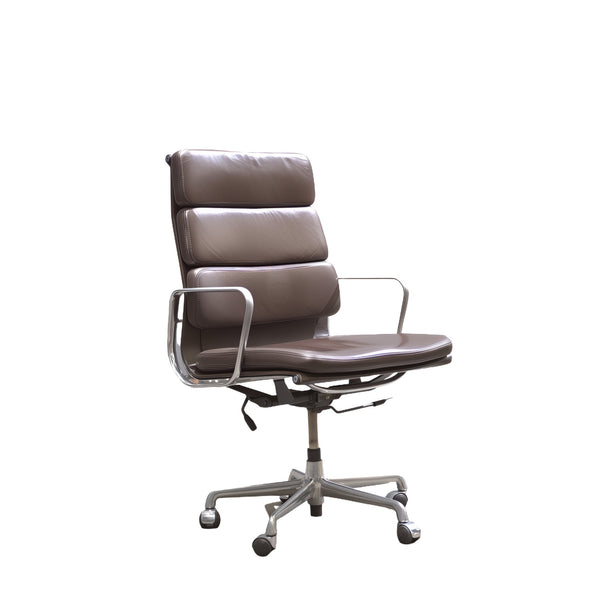 Eames Soft Pad EA219 High Back Leather Office Chair by ICF - REHAUS - ICF