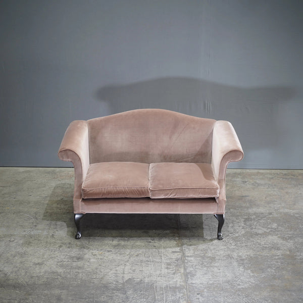 Edmund Burke Velvet Sofa by Fleming & Howland - REHAUS - Fleming & Howland