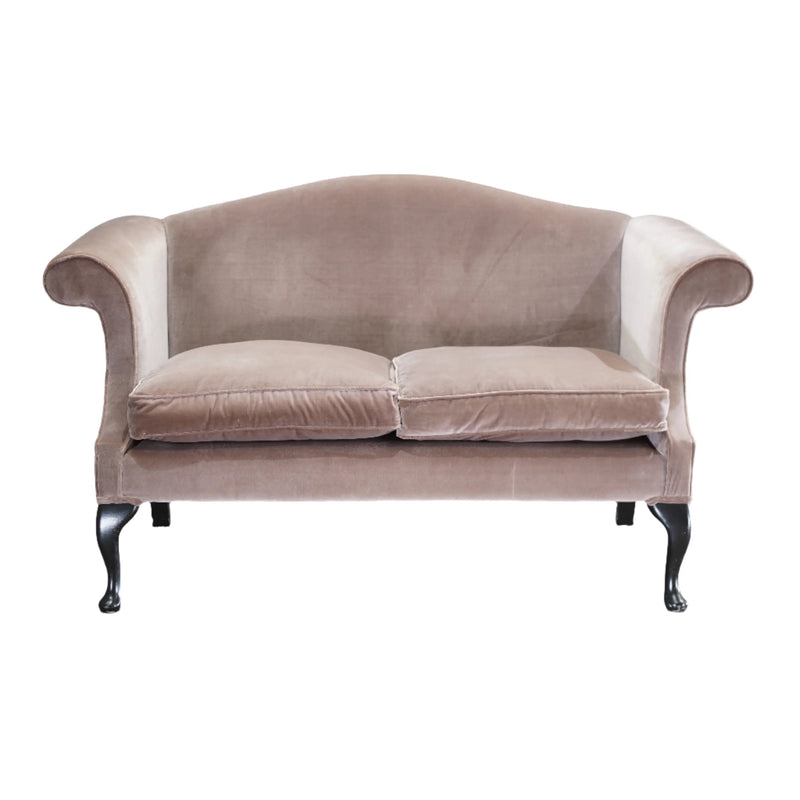 Edmund Burke Velvet Sofa by Fleming & Howland - REHAUS - Fleming & Howland