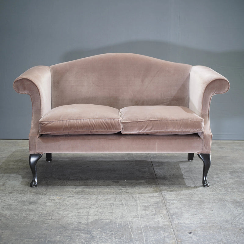 Edmund Burke Velvet Sofa by Fleming & Howland - REHAUS - Fleming & Howland