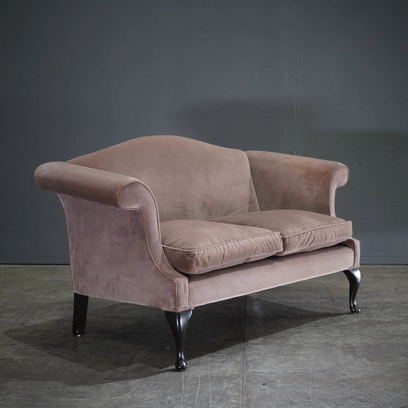 Edmund Burke Velvet Sofa by Fleming & Howland - REHAUS - Fleming & Howland