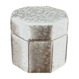 Eichholtz Fabric Covered stool in Grey (Set of 4) - REHAUS - Eichholtz