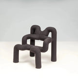 Ekstrem Black Lounge Chairs by Terje Ekstrøm, Set of 2 - REHAUS - Terje Ekstrøm