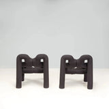 Ekstrem Black Lounge Chairs by Terje Ekstrøm, Set of 2 - REHAUS - Terje Ekstrøm