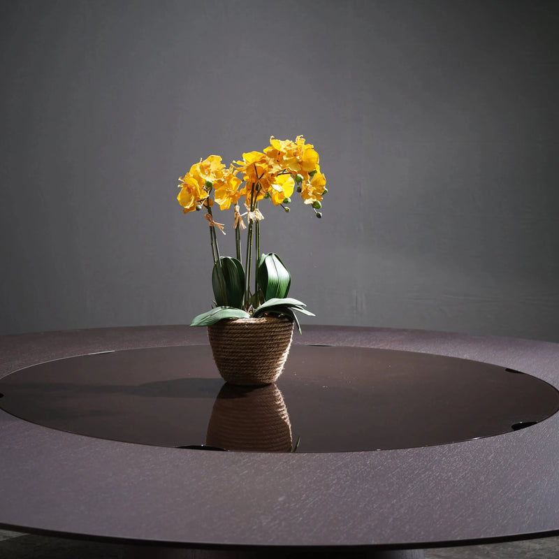 Emmemobili UFO Dining Table with Embedded Lazy Susan by Ferruccio Laviani - REHAUS - Emmemobili