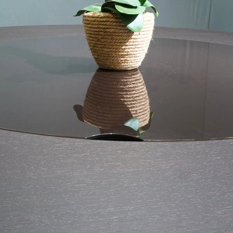 Emmemobili UFO Dining Table with Embedded Lazy Susan by Ferruccio Laviani - REHAUS - Emmemobili