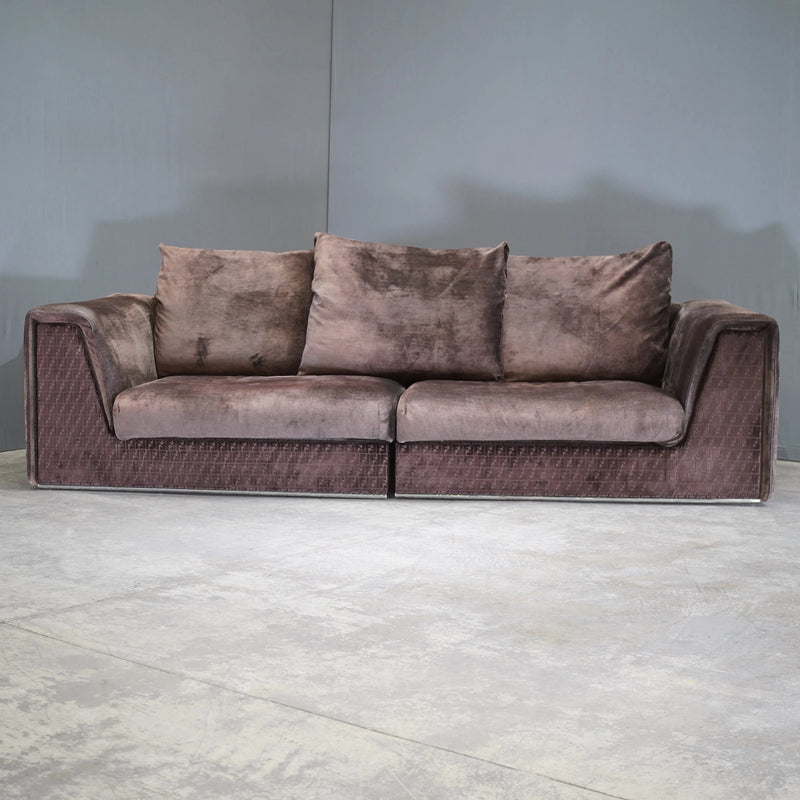 Fendi Casa Black Prestige Sofa - REHAUS - Fendi Casa