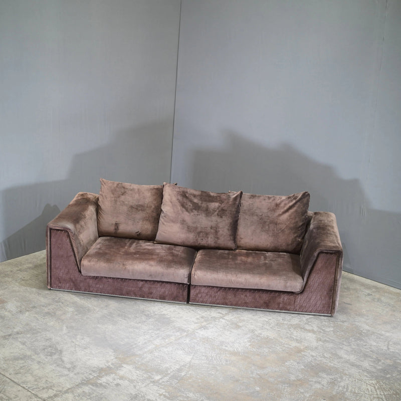 Fendi Casa Black Prestige Sofa - REHAUS - Fendi Casa