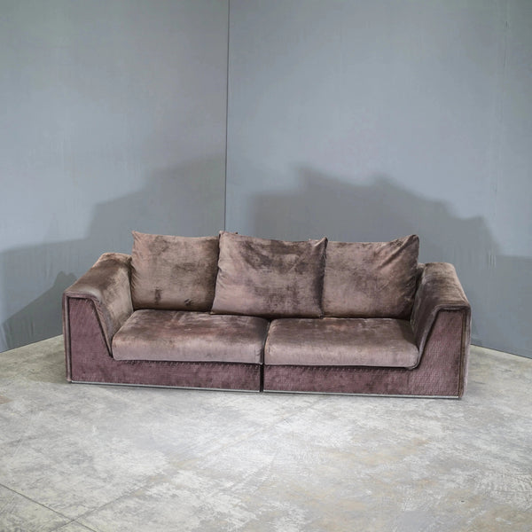 Fendi Casa Black Prestige Sofa - REHAUS - Fendi Casa