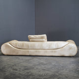 Fendi Casa White Leather Eros Sofa @ REHAUS