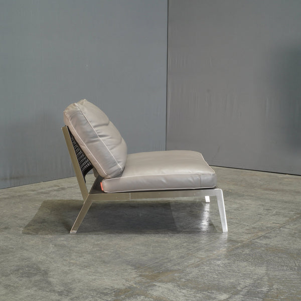 Flexform Happy Armchair & Footstool by Antonio Citterio @ REHAUS