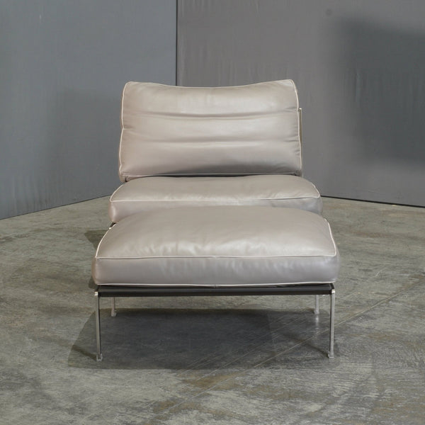 Flexform Happy Armchair & Footstool by Antonio Citterio @ REHAUS