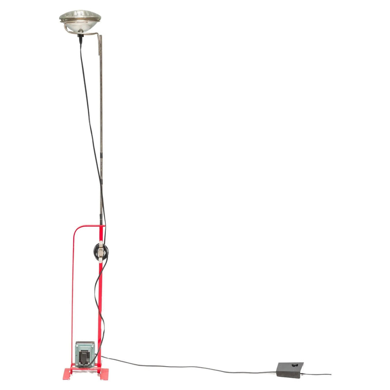 Flos, Toio LED Red, Achilles and Piergiacomo Castiglioni, 1962 - REHAUS - Flos