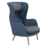 Fritz Hansen by Jaime Hayon Blue & Grey RO Lounge Chair - REHAUS - jaime Hayon