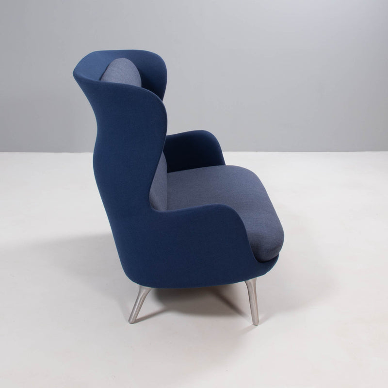 Fritz Hansen by Jaime Hayon Blue & Grey RO Sofa - REHAUS - jaime Hayon