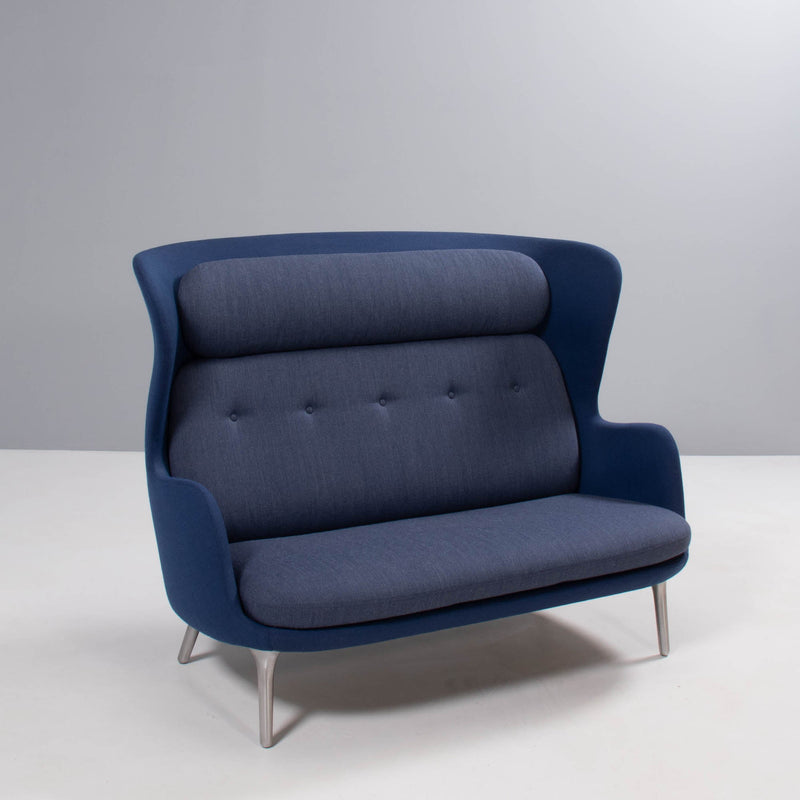 Fritz Hansen by Jaime Hayon Blue & Grey RO Sofa - REHAUS - jaime Hayon