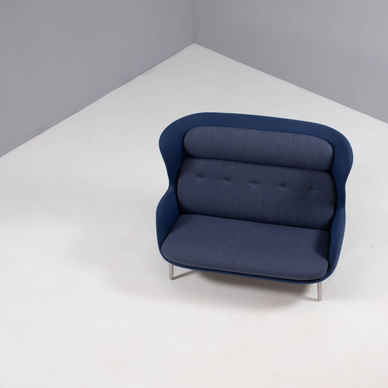 Fritz Hansen by Jaime Hayon Blue & Grey RO Sofa - REHAUS - jaime Hayon