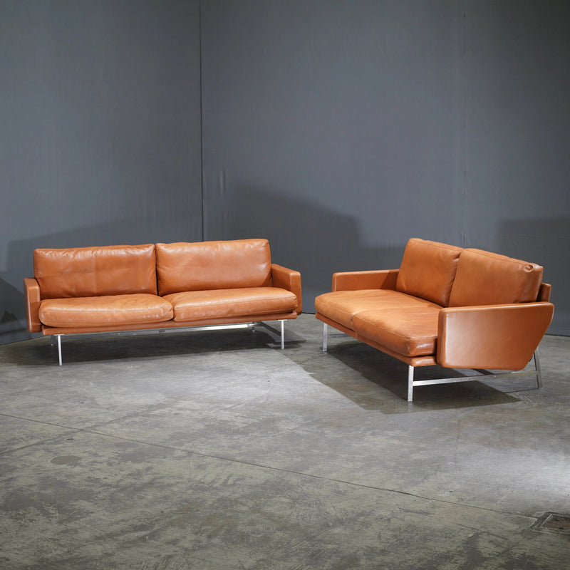 Fritz Hansen Lissoni Two Seater Leather Sofa by Piero Lissoni - REHAUS - Fritz Hansen