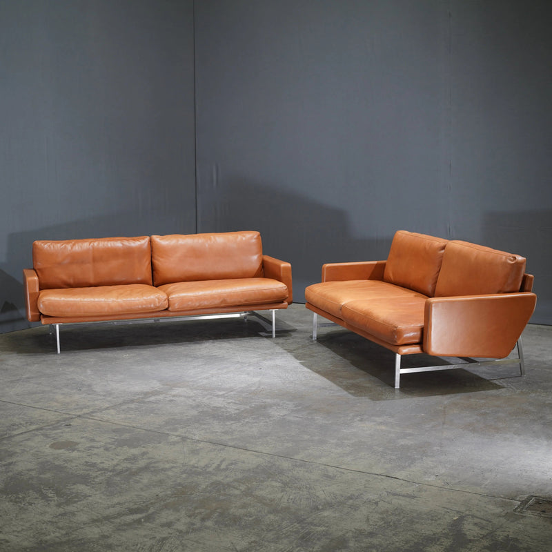 Fritz Hansen Lissoni Two Seater Leather Sofa by Piero Lissoni - REHAUS - Fritz Hansen