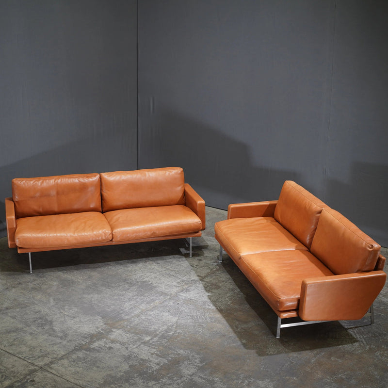 Fritz Hansen Lissoni Two Seater Leather Sofa by Piero Lissoni - REHAUS - Fritz Hansen