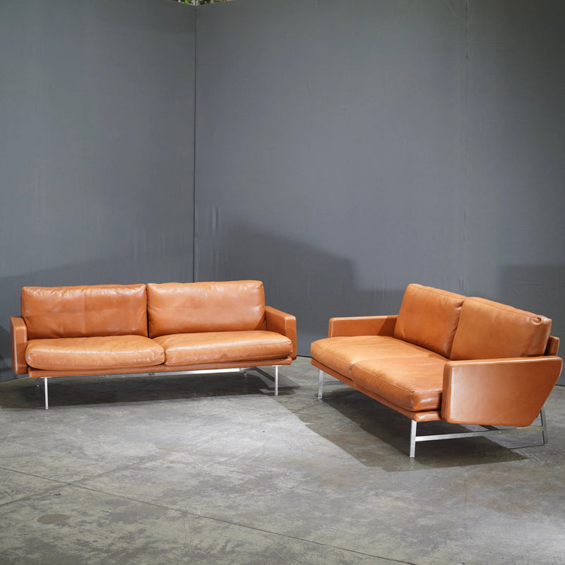 Fritz Hansen Lissoni Two Seater Leather Sofa by Piero Lissoni - REHAUS - Fritz Hansen