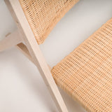 Gio Ponti for Molteni&C D.270.1 Ash and Wicker Folding Armchairs, Set of 2 - REHAUS - Gio Ponti