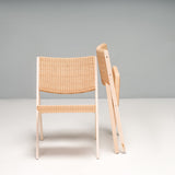 Gio Ponti for Molteni&C D.270.1 Ash and Wicker Folding Armchairs, Set of 2 - REHAUS - Gio Ponti