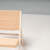 Gio Ponti for Molteni&C D.270.1 Ash and Wicker Folding Armchairs, Set of 2 - REHAUS - Gio Ponti