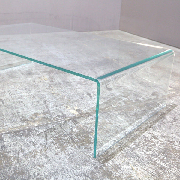 Glas Italia Curvi Glass Coffee Table @ REHAUS