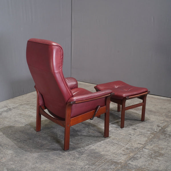 Göte Möbler G Design Reclining Chair & Footstool @ REHAUS