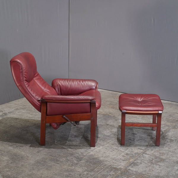 Göte Möbler G Design Reclining Chair & Footstool @ REHAUS