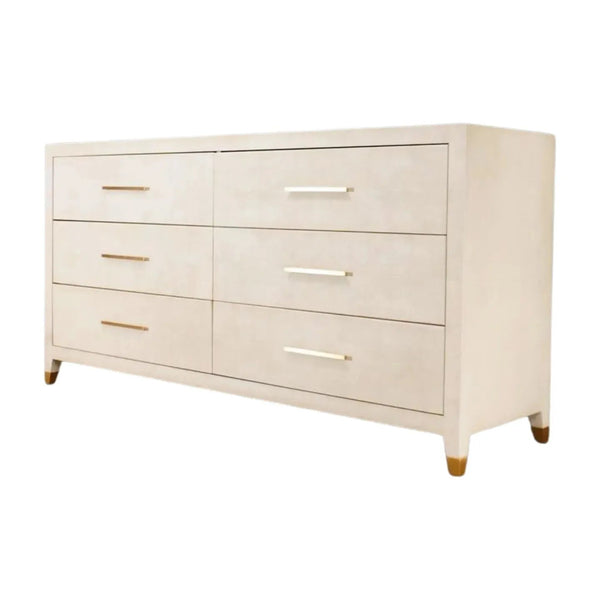 Graydon Shagreen Restoration Hardware 6 - Drawer Dresser - REHAUS - Restoration Hardware