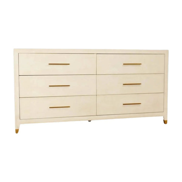 Graydon Shagreen Restoration Hardware 6 - Drawer Dresser - REHAUS - Restoration Hardware