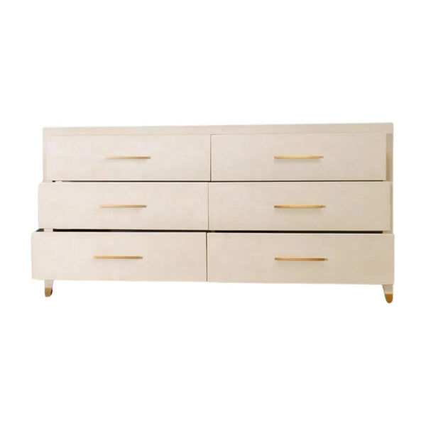 Graydon Shagreen Restoration Hardware 6 - Drawer Dresser - REHAUS - Restoration Hardware