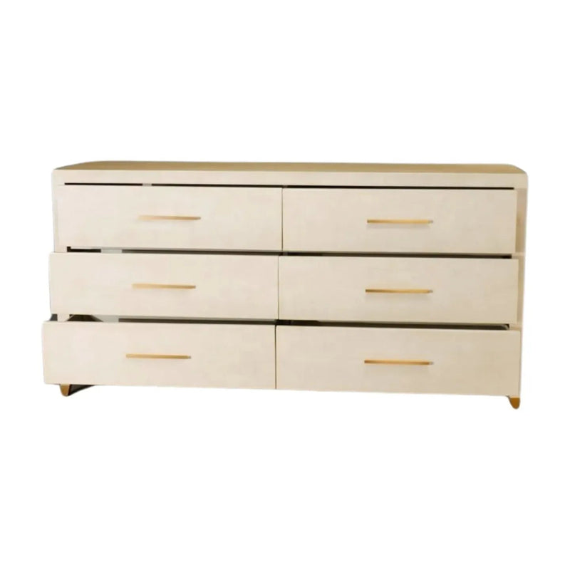 Graydon Shagreen Restoration Hardware 6 - Drawer Dresser - REHAUS - Restoration Hardware