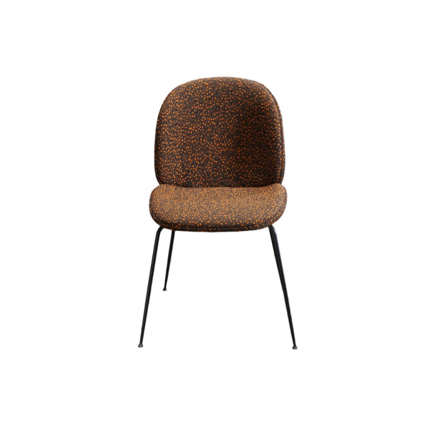 Gubi Beetle Dining Chairs by GamFratesi Upholstered with Ria by Kvadrat Raf Simons - REHAUS - Gubi/Kvadrat Raf Simons