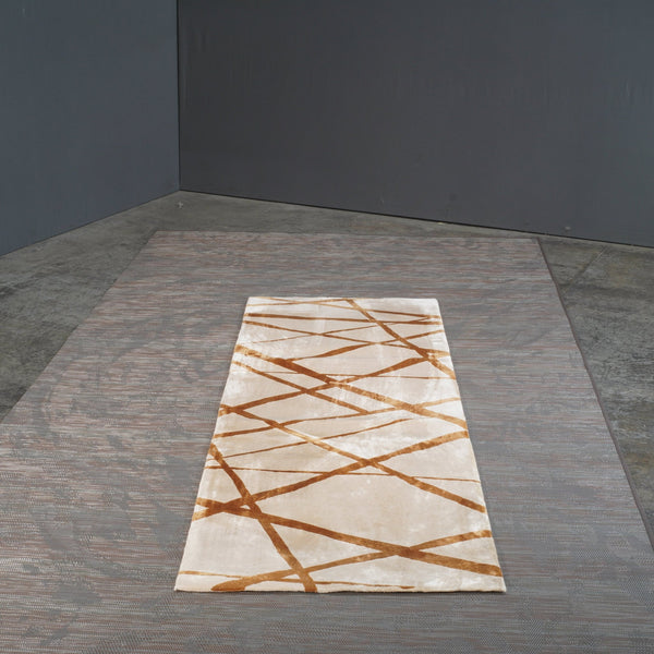 Hallway Runner Beige Area Rug @ REHAUS