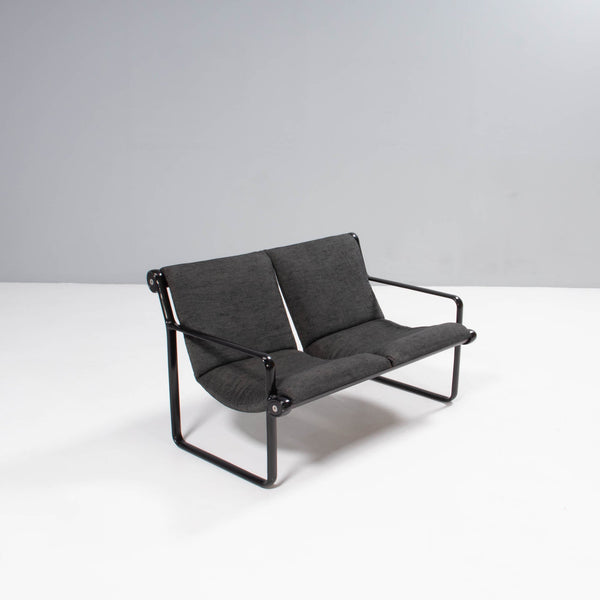 Hannah & Morrison for Knoll Grey Sling Sofa, 1970s - REHAUS - Bruce Hannah and Andrew Ivar Morrison