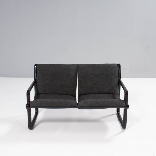 Hannah & Morrison for Knoll Grey Sling Sofa, 1970s - REHAUS - Bruce Hannah and Andrew Ivar Morrison