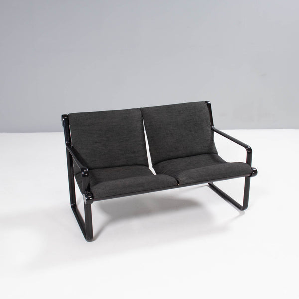 Hannah & Morrison for Knoll Grey Sling Sofa, 1970s - REHAUS - Bruce Hannah and Andrew Ivar Morrison